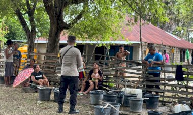 Kapolsek Rote Timur :  Preemtif Bhabinkamtibmas Untuk Menjaga Kerukunan Warga Binaan