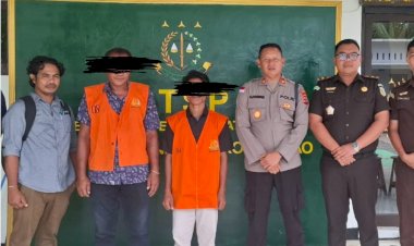 Dua Tersangka Tindak Pidana Yang Ditangani Polsek Pantaibaru Diserahkan Ke JPU Kejari Rote
