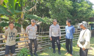 Kapolsek Rote Tengah : Laksanakan Tugas Sesuai SOP Dan Utamakan Keselamatan Saat Kondisi Cuaca Yang Buruk