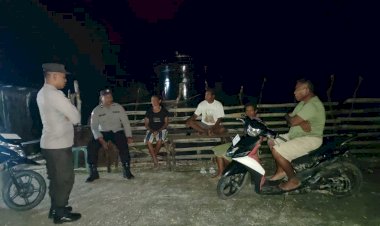 Kapolsek Rote Tengah : Patroli Malam Gencar Dilakukan Untuk Mencegah Tindak Pidana