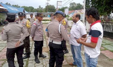 Kapolsek Lobalain   Sidak Handphone Personelnya  Cegah Judol