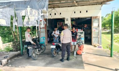 Kapolsek Rote Tengah : Edukasi Terhadap Warga Untuk Jaga Kamtibmas Melalui Patroli Dialogis