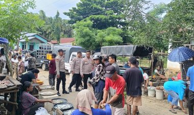 Kapolsek Rote Barat Laut : Menjamin Kamtibmas Kondusif Menjadi Tanggung Jawab Seluruh Personel Polsek RBL