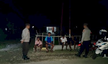 Kapolsek Rote Tengah : Patroli Malam Upaya Untuk Jaga Kamtibmas
