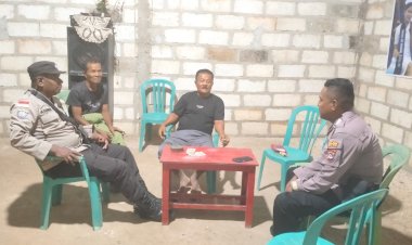 Kapolsek Rote Selatan : Bhabinkamtibmas Kami Terus Edukasi Warga Untuk Waspada Cuaca Ekstrim