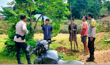 Kapolsek Rote Tengah : Masyarakat Terus Kami Edukasi Untuk Meningkatkan Kemitraan Dengan Polri
