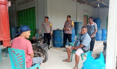 Kegiatan Sambang Dan Patroli Dialogis Bhabinkamtibmas Polsek Pantai Baru