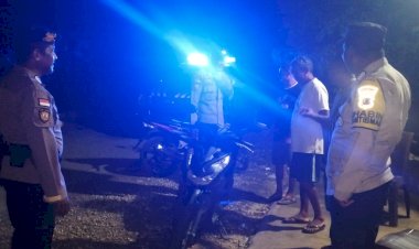 Ipda Andi D E Salata : Patroli Lampu Biru Polsek Rote Selatan Untuk Jaga  Keamanan   Masyarakat