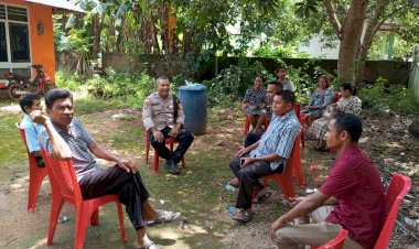 Personel Polsek  Rote Barat Laut Laksanakan Patroli Dialogis untuk Jaga Kamtibmas