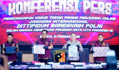 Bareskrim Polri Bongkar Jaringan Judi Online Internasional 1XBET, 9 Tersangka Diamankan