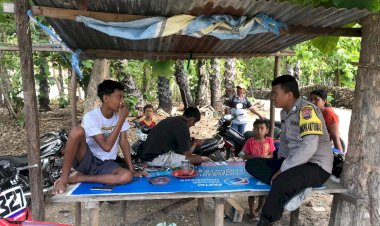 Kapolsek Lobalain : Upaya Pemeliharaan Kamtibmas Melalui Peran Bhabinkamtibmas