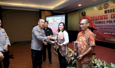Kadiv Humas Buka Workshop : Jajaran Harus Perkuat Profesionalitas