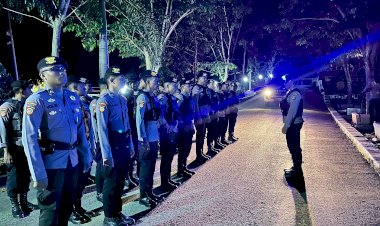 Patroli Preventif Satuan Samapta Polres Rote Ndao Jaga Kenyamanan Warga