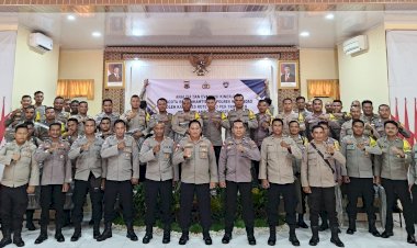 Kapolres  Rote Ndao : Bhabinkamtibmas Harus Menjadi Pioner Dalam Jaga Kamtibmas Kondusif