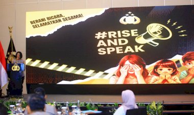 Kampanye #RiseAndSpeak: Komitmen Polri Wujudkan Lingkungan Aman dan Inklusif bagi Perempuan dan Anak