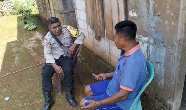 Edukasi Pembinaan Kamtibmas Oleh Bhabinkamtibmas Polsek Rote Selatan