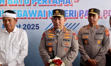 Dukung Program Pemerintah, Kapolri Canangkan 100.000 Rumah Subsidi bagi Personel Polri