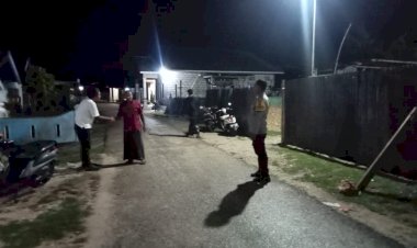 Patroli Sahur Piket Polsek Rote Barat Laut Selama Bulan Suci Ramadhan