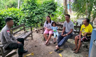 Bhabinkamtibmas  Polsek RBD Tancap Gas Perkenalan Diri Dengan Warga Binaan