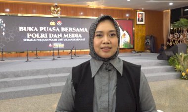 Bukber dan Pembagian Takjil Dekatkan Polri dan Media ke Masyarakat