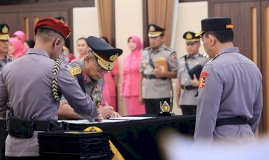Kapolri Pimpin Sertijab Sejumlah Pejabat Polri, Kadivhumas Polri:
