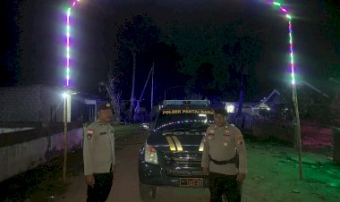 Iptu I Gede Putu Parwata : Patroli Sahur Upaya Polsek Pantaibaru Ciptakan Keamanan Selama Ramadhan