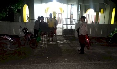 Ipda Godfriet E S mail: Pengamanan Sholat Tarawih Untuk Jamin Keamanan Dan Kenyamanan Warga Selama Ramadhan