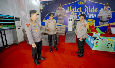 Kapolri Pastikan Kesiapan Pengamanan Arus Mudik dan Layanan Valet & Ride Polda Jateng