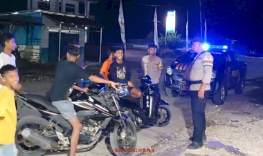 Kapolsek Lobalain : Lakukan Patroli Preventif, Polsek Lobalain Maksimal Jaga Kamtibmas Tetap Kondusif