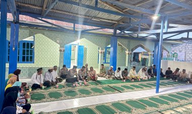 Kapolres Rote Ndao Buka Puasa Bersama Jemaah Mesjid Al Bahri Pepela