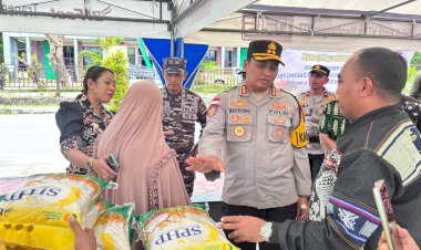 Polres Rote Ndao Ikut Meramaikan Bazar Ramadhan Bersama Pemda