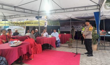 Hari Terakhir Puasa,Polres Rote Ndao Buka Puasa Bersama  Forkopimda