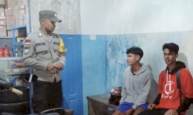 Patroli Preventif Cegah Aksi Premanisme Diwilayah Hukum Polsek Rote Barat Laut