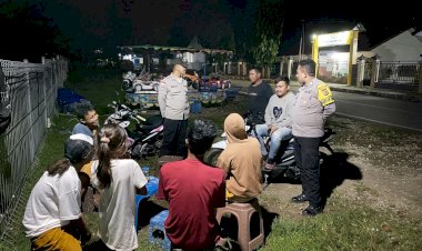 Operasi Ketupat Turangga 2025  Polsek Lobalain Tingkatkan Patroli  Untuk Jaga Kamtibmas Tetap Kondusif