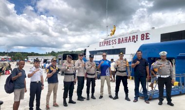 Karendal Ops Ketupat Turangga 2025 : Arus Balik Lebaran 2025 Sudah Mulai Tampak, Pos Pelayanan Pelabuhan Siaga Penuh