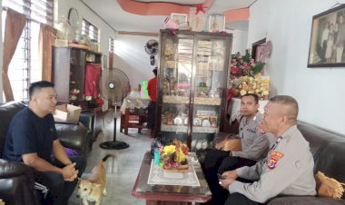 Kapolsek Lobalain : Sambangi Tokoh Agama, Kami Ingin Pastikan Perayaan Paskah Berjalan Aman