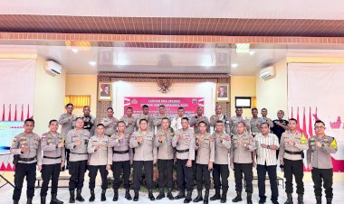Kapolres Rote Ndao : Lat Pra Ops Samana Santa Turangga 2025, Polres Rote Ndao Ingin Pastikan Paskah 2025 Aman.