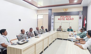 Coffee Morning Bersama FKUB  Jelang Paskah 2025 DiWilayah Hukum Polres Rote Ndao