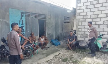 Kapolsek Rote Barat Daya : Upaya Pencegahan Gangguan Kamtibmas Terus Ditingkatkan Demi Suksesnya Operasi Samana Santa Turangga 2025