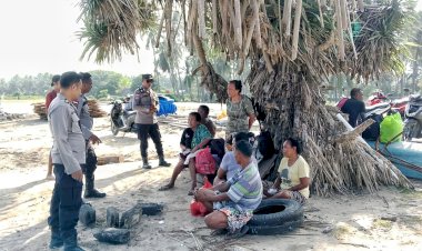 Polsek Rote Barat Lakukan Patroli, Jaga Kamtibmas Selama Operasi Samana Santa Turangga 2025