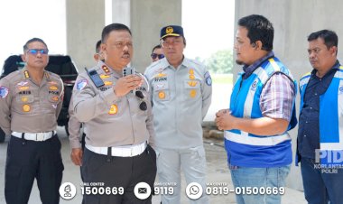 Tinjau GT Banyudono dan Exit Tol Taman Martani, Kakorlantas Tekankan Kolaborasi Pengelolaan Lalu Lintas
