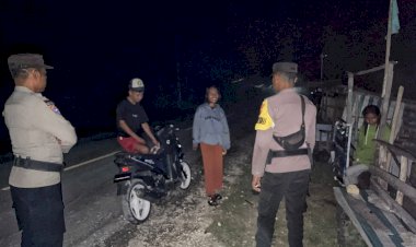 Kapolsek Rote Tengah : Patroli Dialogis, Langkah Polsek Rote Tengah Untuk Jaga Kamtibmas Kondusif