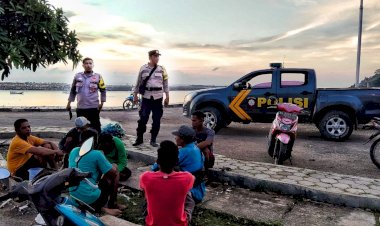 Jaga Kamtibmas Selama Operasi Samana Santa Turangga 2025, Polsek Lobalain Tingkatkan Patroli Preventif