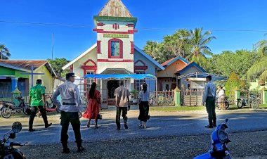 Iptu Parwata : Ibadah Syukur Paskah Diwilayah Hukum Polsek Pantaibaru Berlangsung Aman