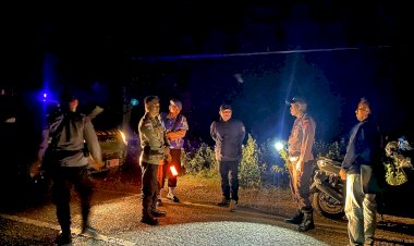 Tiga Polsek Gelar Patroli Gabungan Pada Jalur  Kawasan Hutan  Jati Oematamboli