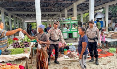 Kapolsek Rote Tengah : Polri Untuk Masyarakat, Jaga Kamtibmas Tetap Kondusif