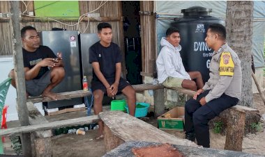 Kapolsek Rote Barat : Melalui Kegiatan Kepolisian, Kami Ingin Pastikan Kamtibmas Terjaga