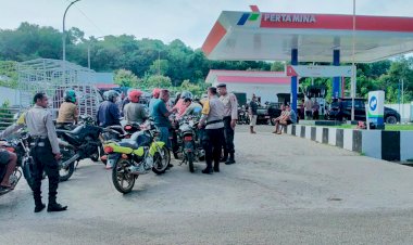 Kapolsek Rote Barat Laut : Personel Polsek Rote Barat Laut Hadir Ditengah Masyarakat Untuk Ciptakan Kamtibmas Tetap Kondusif