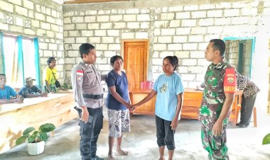 Bhabinkamtibmas Polsek Lobalain  Lakukan Problem Solving Warga Kuli Aisele