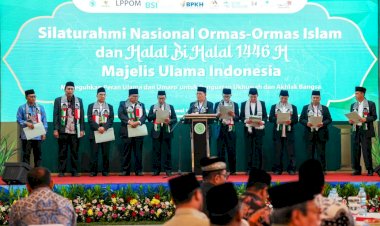 Kapolri Hadiri Silaturahmi Ormas-Halal Bihalal MUI, Komitmen Perkuat Ukhuwah Bangsa